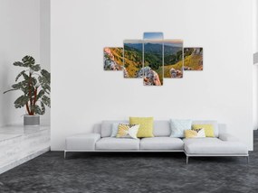 Obraz - Krajobraz górski (125x70 cm)