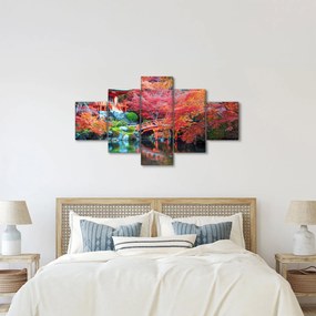 Obraz - Orientalny krajobraz (125x70 cm)