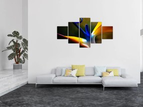 Obraz - Egzotyczny kwiat (125x70 cm)