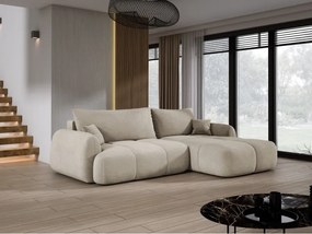 Narożnik COCO z funkcją spania poduszkami i pojemnikiem Cloud 03 DOMOHOME