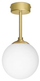 Krótka sufitowa lampa z kloszem kulą GP-S1B