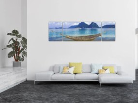 Obraz - Obraz hamaka na plaży 2 (170x50 cm)