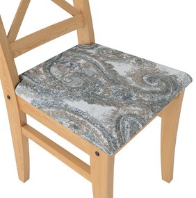 Pokrowiec na krzesło Ingolf z tapicerowanym siedziskiem