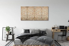 Obraz drukowany na płótnie Industrialna Czerwona Cegła