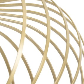 Inteligentna lampa sufitowa złota 39 cm w tym WiFi G95 - Johanna