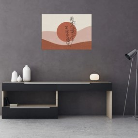 Obraz - Boho leaves N⁰1 (70x50 cm)