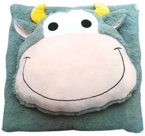 Poduszka dziecięca CUDDLI FRIENDS 70x70 cm pluszowa - więcej kolorów Kolor: Szary