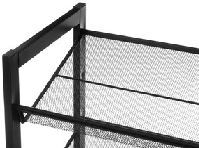 Metalowy stojak na buty MIMMI, 2 poziomy, 74 cm