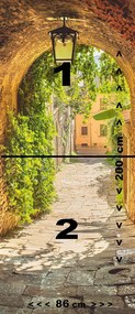 Fototapeta na drzwi SICILIA 86x200 cm
