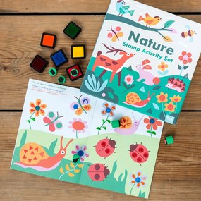 Zestaw kreatywny Stamp Activity Set Nature – Rex London