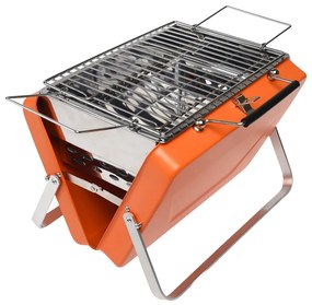 Przenośny grill na węgiel drzewny Burnt Orange – Rex London