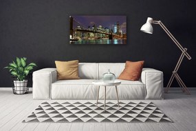 Fotoobraz na płótnie Monumentalna Architektura Mostu