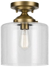 Kichler KL-WINSLOW-SF-NBR-Sufit. lampa WINSLOW 1xE27/60W/230V pr.21,6cm mosiądz