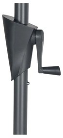 Ciemnozielony parasol ogrodowy ø 300 cm – Rojaplast
