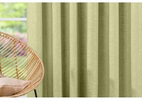 Jasnozielona zasłona 210x245 cm Riva – Mendola Fabrics