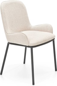 Krzesło do jadalni z niskimi podłokietnikami K481