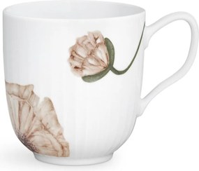 Biały porcelanowy kubek Kähler Design Hammershøi Poppy, 330 ml