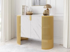 Komoda nowoczesna Zinzit Złoty