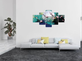 Obraz - Drzewo, grafika (125x70 cm)