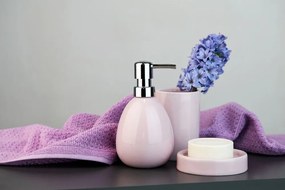Pojemnik na szczoteczki do zębów POLARIS PASTEL PINK, WENKO
