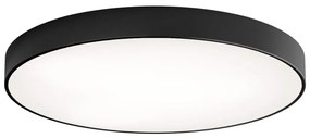 Plafon CLEO 6xE27/24W/230V d. 80 cm czarny