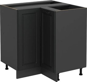 Szafka narożna antracytowy domek wiejski 75.6x46x81.6 r-line