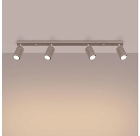 Brilagi - Oświetlenie punktowe CRESTO 4xGU10/10W/230V taupe