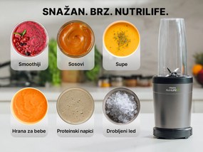 Primera Nutrilife Blender Kielichowy Srebrny 700 W