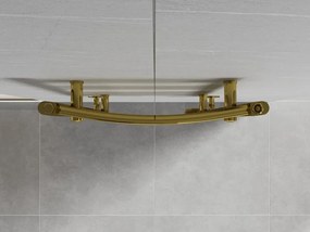 Mexen Ares grzejnik łazienkowy 1200 x 500 mm, 420 W, złoty - W102-1200-500-00-50