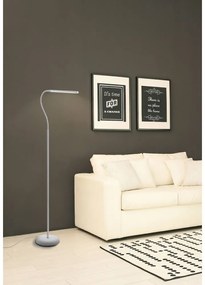 Biała lampa stojąca LED (wysokość 130 cm) LAROA – EGLO