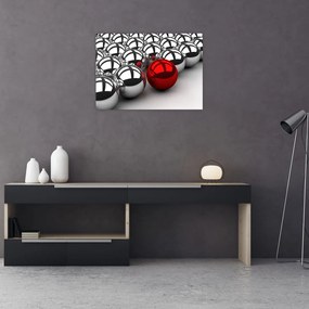 Obraz błyszczących kulek (70x50 cm)