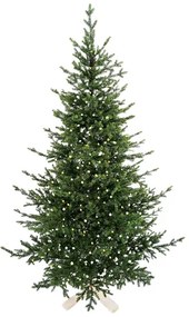 Choinka sztuczna 100% PE Świerk Naturalny 210cm 450LED