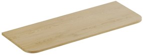 Szafka pod umywalkę OVALIA CREMONA 2S 120cm dąb cremona z umywalką nablatową RIVER COMAD