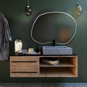 Lustro łazienkowe RUBINO CLOUD II 70  BALTICA DESIGN