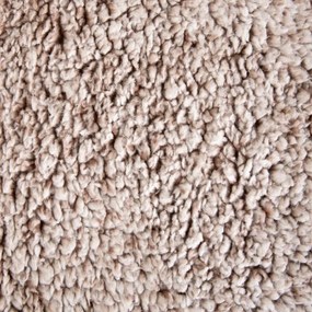 Koc dwustronny CALENTAR z melanżową szerpą brązowy 150x200cm HOMLA