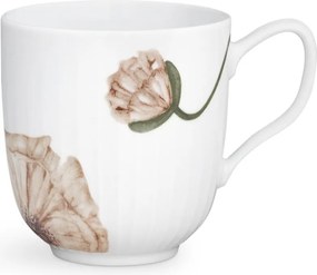 Biały porcelanowy kubek Kähler Design Hammershøi Poppy, 330 ml