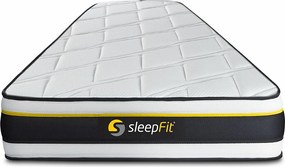 Materac SOFT 100x200cm, Grubosc : 19 cm, Pianka HD z kolózkami mikropowietrznymi, Bardzo wysoki, 3 strefy komfortu