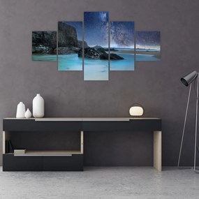 Obraz plaży (125x70 cm)