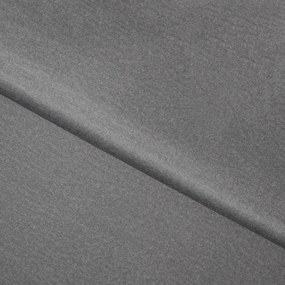 Jasnoszare tapicerowane łóżko dwuosobowe ze schowkiem ze stelażem 140x200 cm Carilla – ELTAP