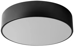 Lampa Plafon 40cm Okrągła Sufitowa app642-3c Czarna