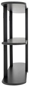 Czarna wielopoziomowa półka 80 cm Vicente – Bloomingville