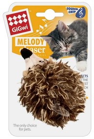 GiGwi Cat Toy Melody Chaser Hedgehog , 10 x 6,5 x6,5 cm