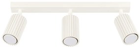 Listwa oświetleniowa 3-punktowa KARBON 3L beżowa ryflowana SOLLUX  LIGHTING