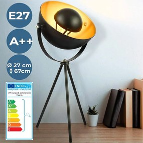 Lampa stołowa ze stojakiem - EEK A ++ do E, wysokość 135 cm