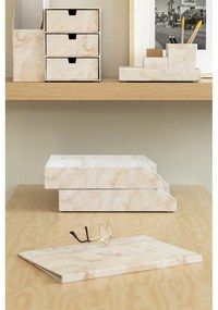 Kartonowe organizery zestaw 2 szt. na dokumenty Hakan Paper Laminate – Bigso