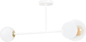 Biała nowoczesna lampa sufitowa - 7X D007 M6-S42