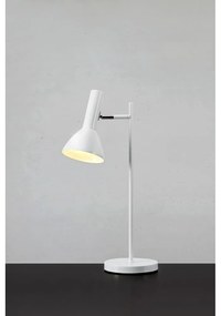 Biała lampa stołowa (wys. 65 cm) Metro – Markslöjd