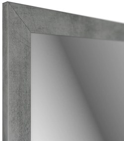 Nowoczesne wiszące lustro beton E6-C20