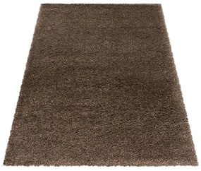 Ciemnobrązowy dywan 200x290 cm Fluffy – Ayyildiz Carpets