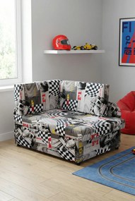 Rozkładany tapczan z motywem wyścigówki A1-B73